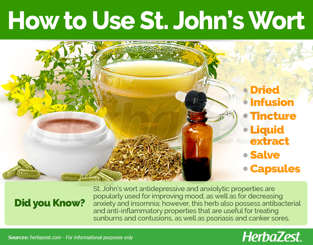 The different ways to consume St John's Wort