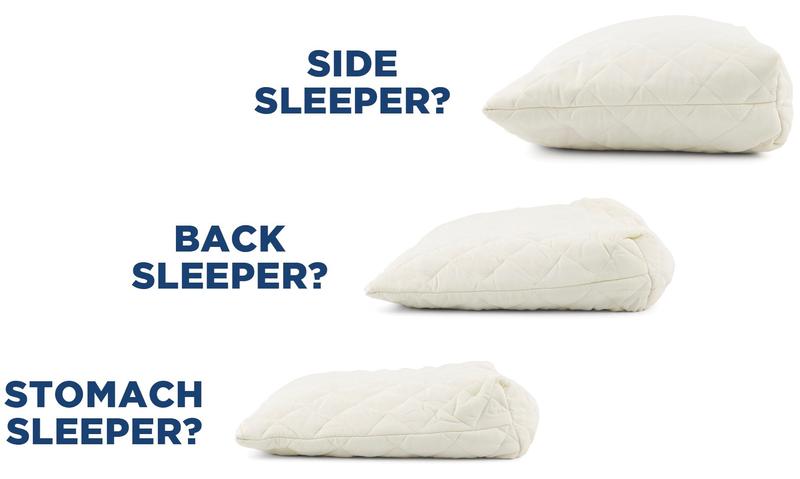 Different sized pillow lofts 
