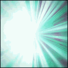 Bright light emitting from the sky GIF