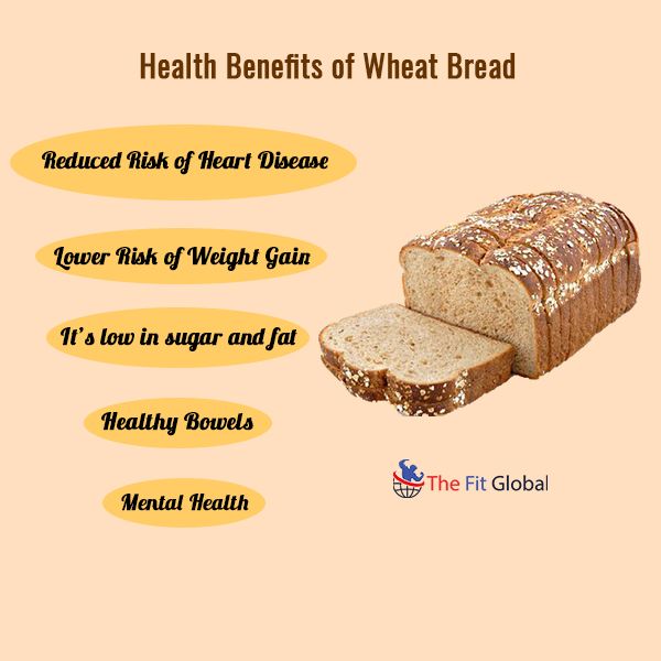 The benefits of wheat bread